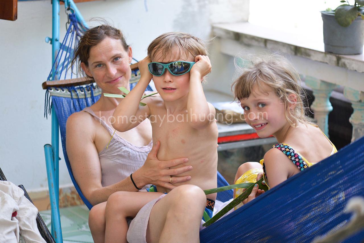 Nhi Lo Home Stay Tân Hiệ Bagian luar foto